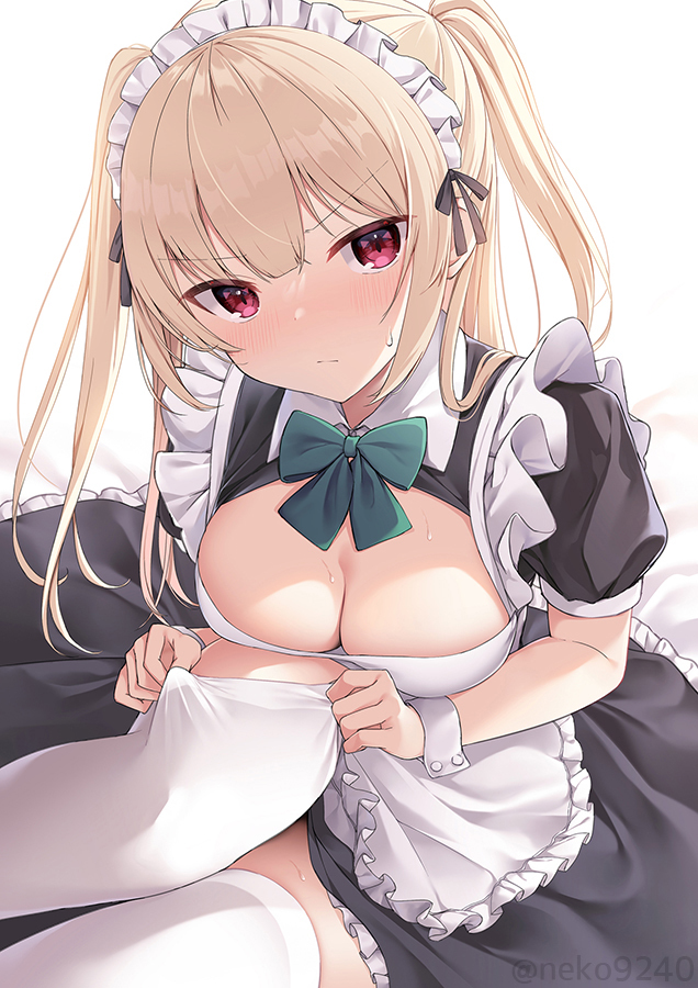 This is a pixiv picture whose title is 生意気なメイド5.