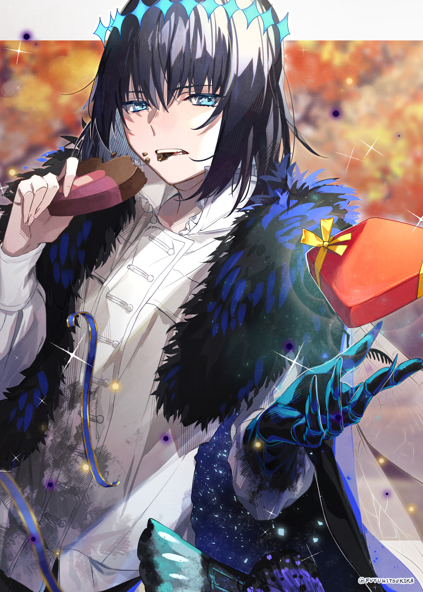 This is a pixiv picture whose title is 🍫.