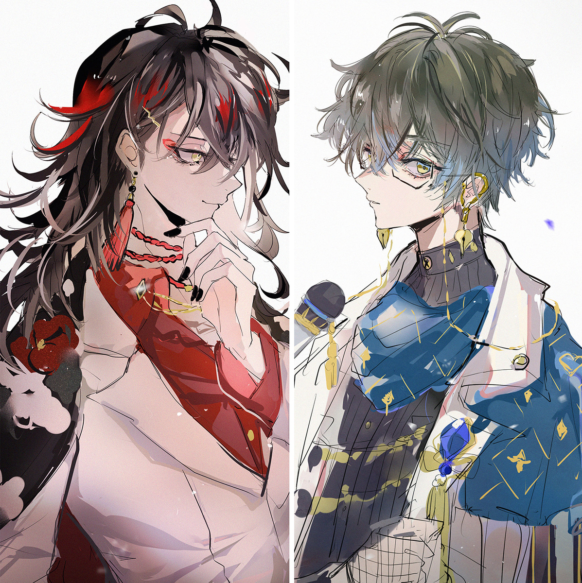 This is a pixiv picture whose title is 無題.