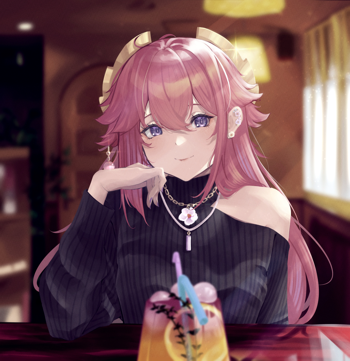 This is a pixiv picture whose title is 八重神子.