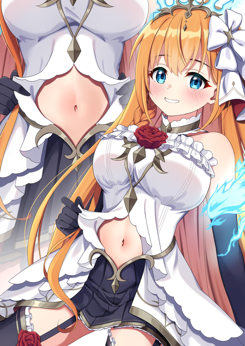 This is a pixiv picture whose title is へそだしぺこりーぬ.