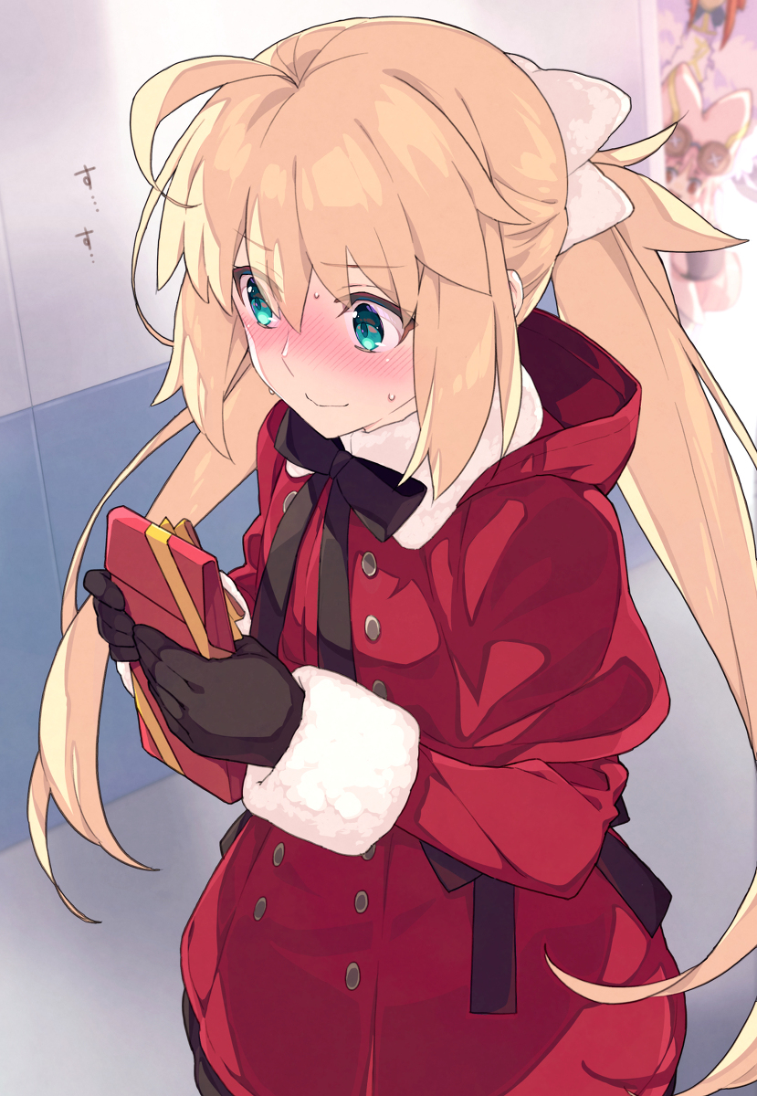 This is a pixiv picture whose title is バレンタインのアップをはじめるキャストリア.