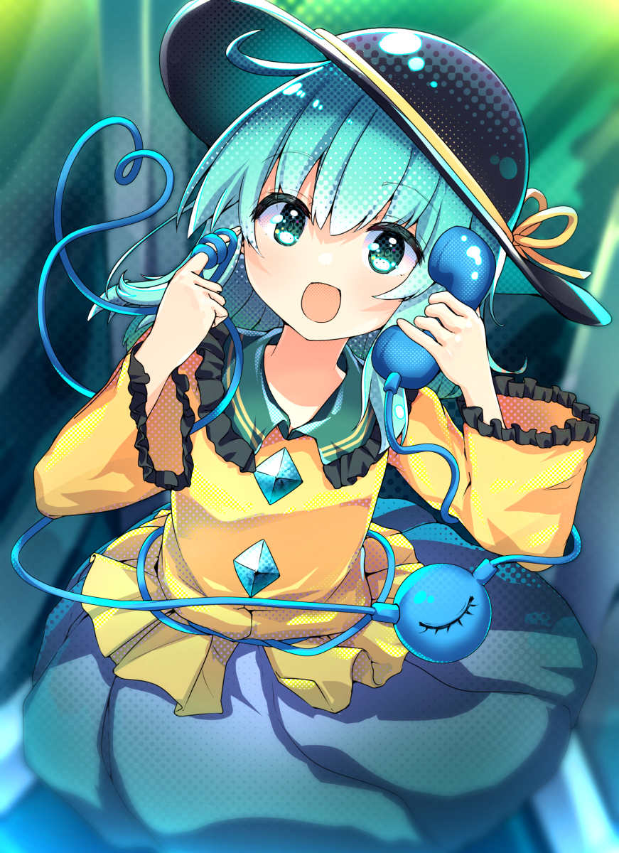 This is a pixiv picture whose title is こいしちゃん.