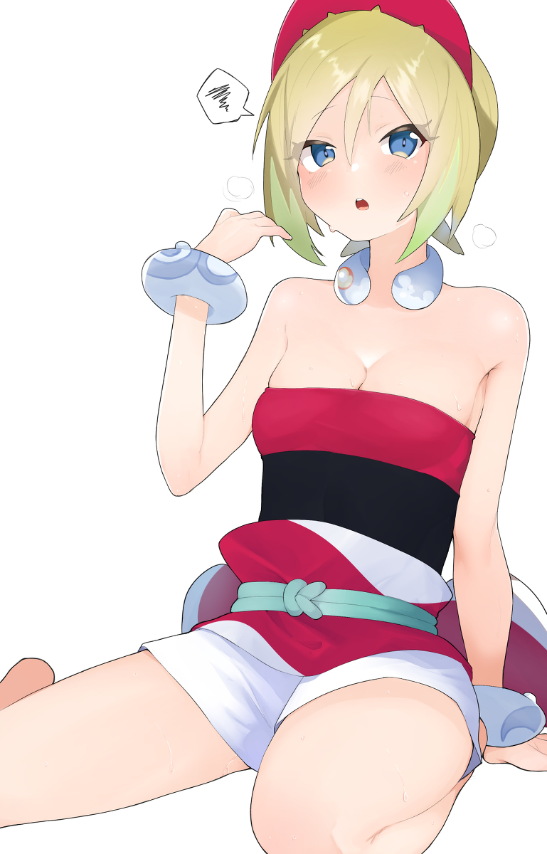 This is a pixiv picture whose title is 暑がりカイちゃん.