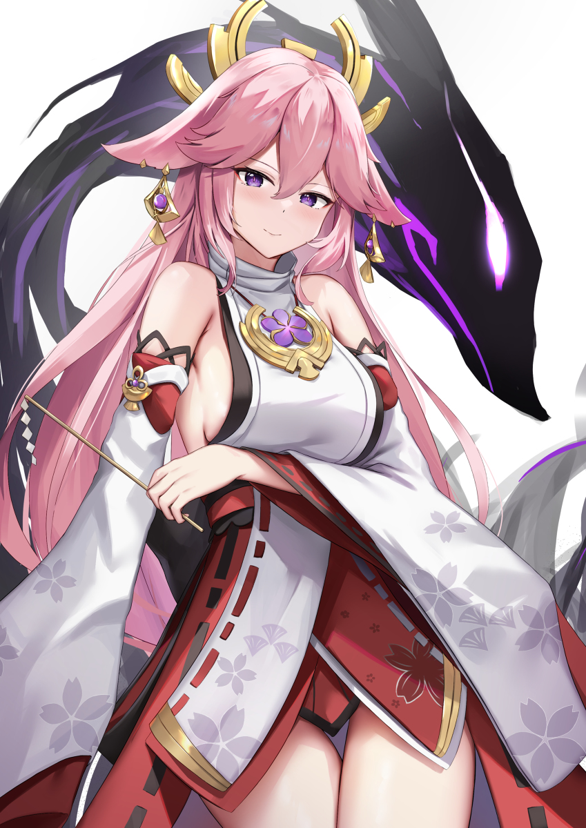 This is a pixiv picture whose title is Yae Miko.