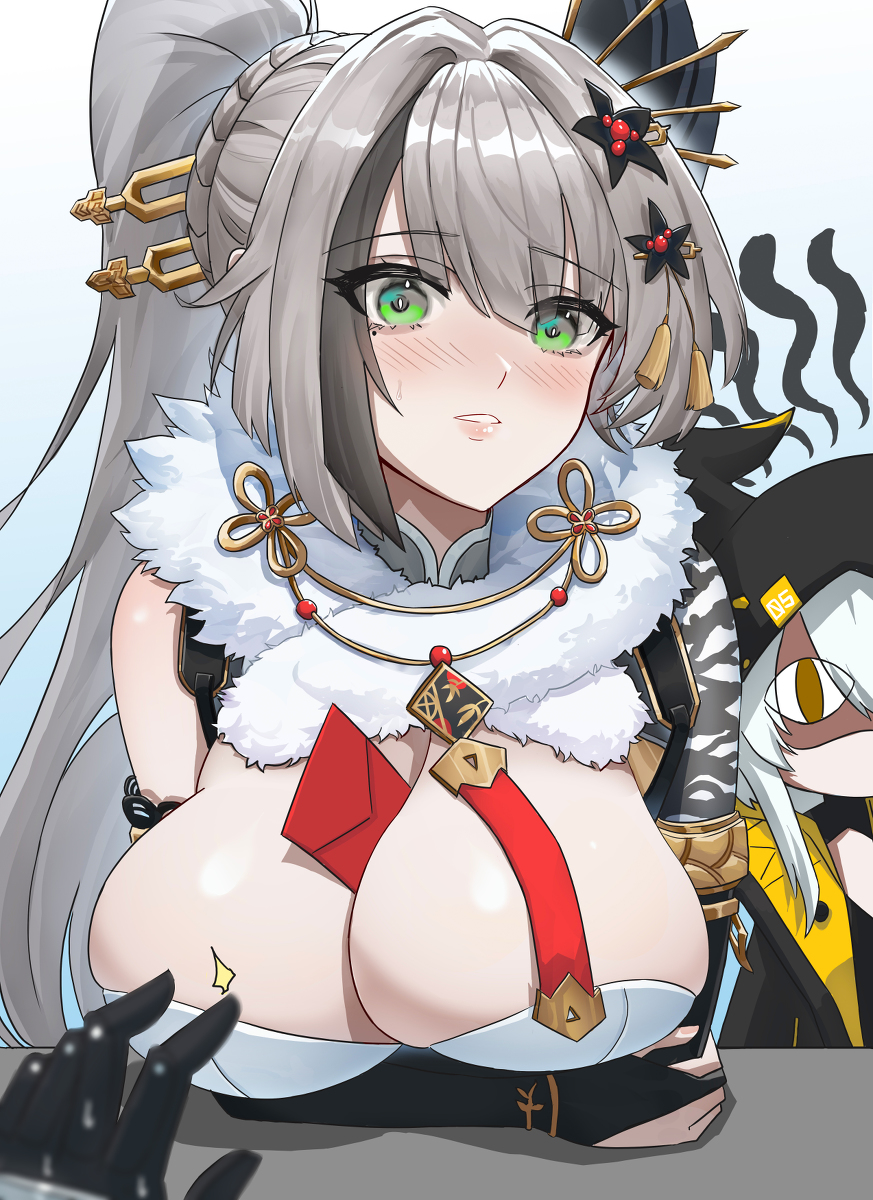 This is a pixiv picture whose title is 来点红包.