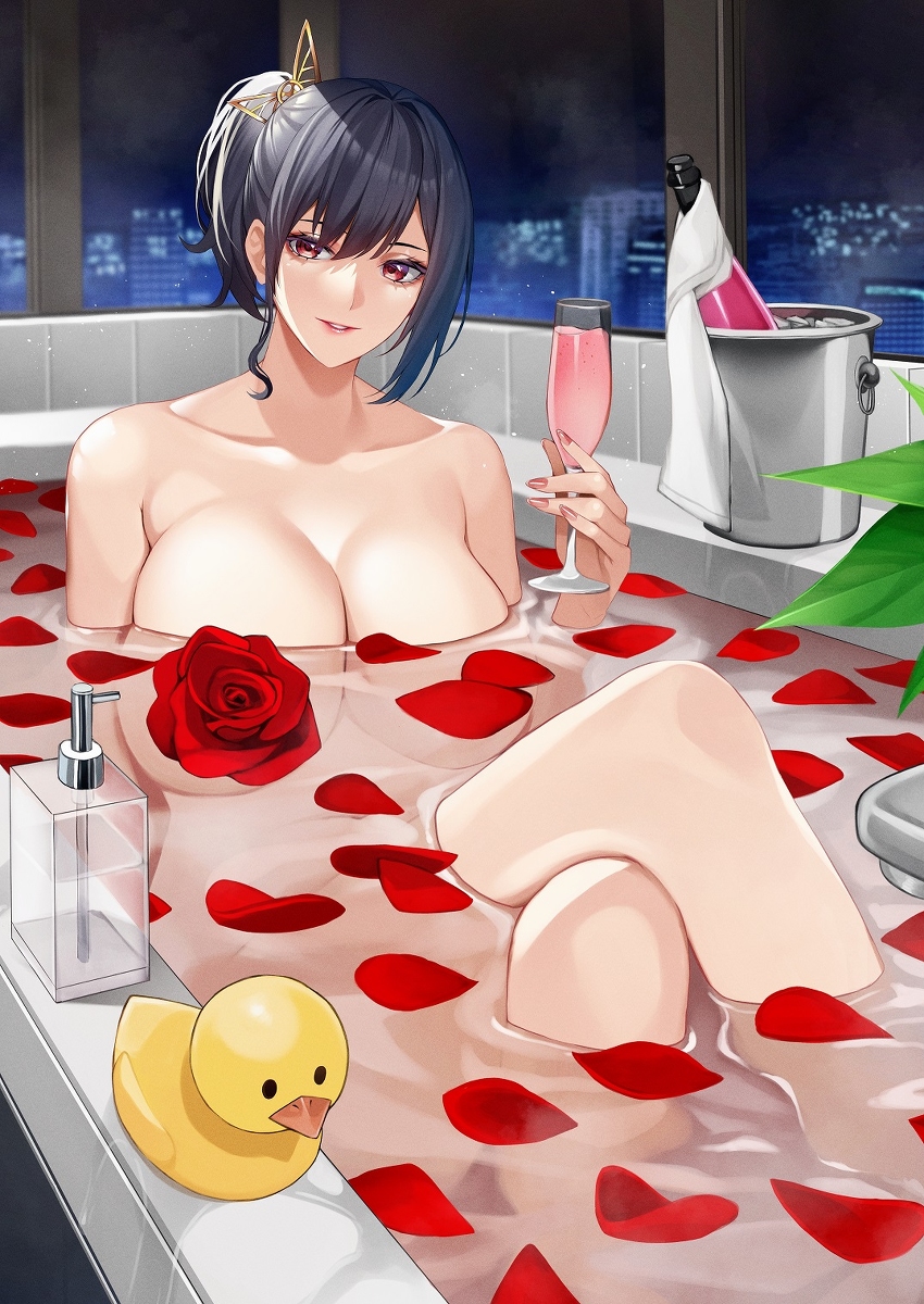 This is a pixiv picture whose title is 一緒にどうかしら？.