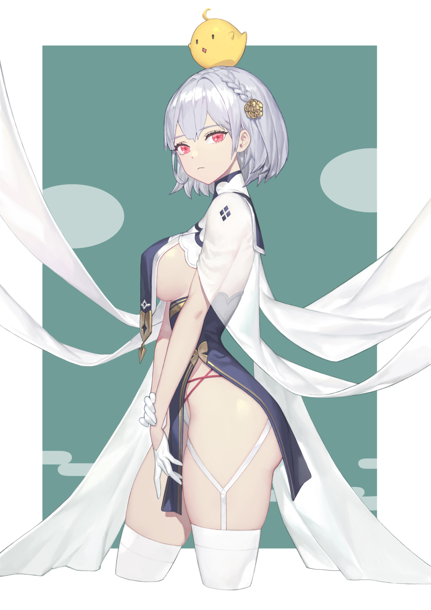 This is a pixiv picture whose title is シリアス.