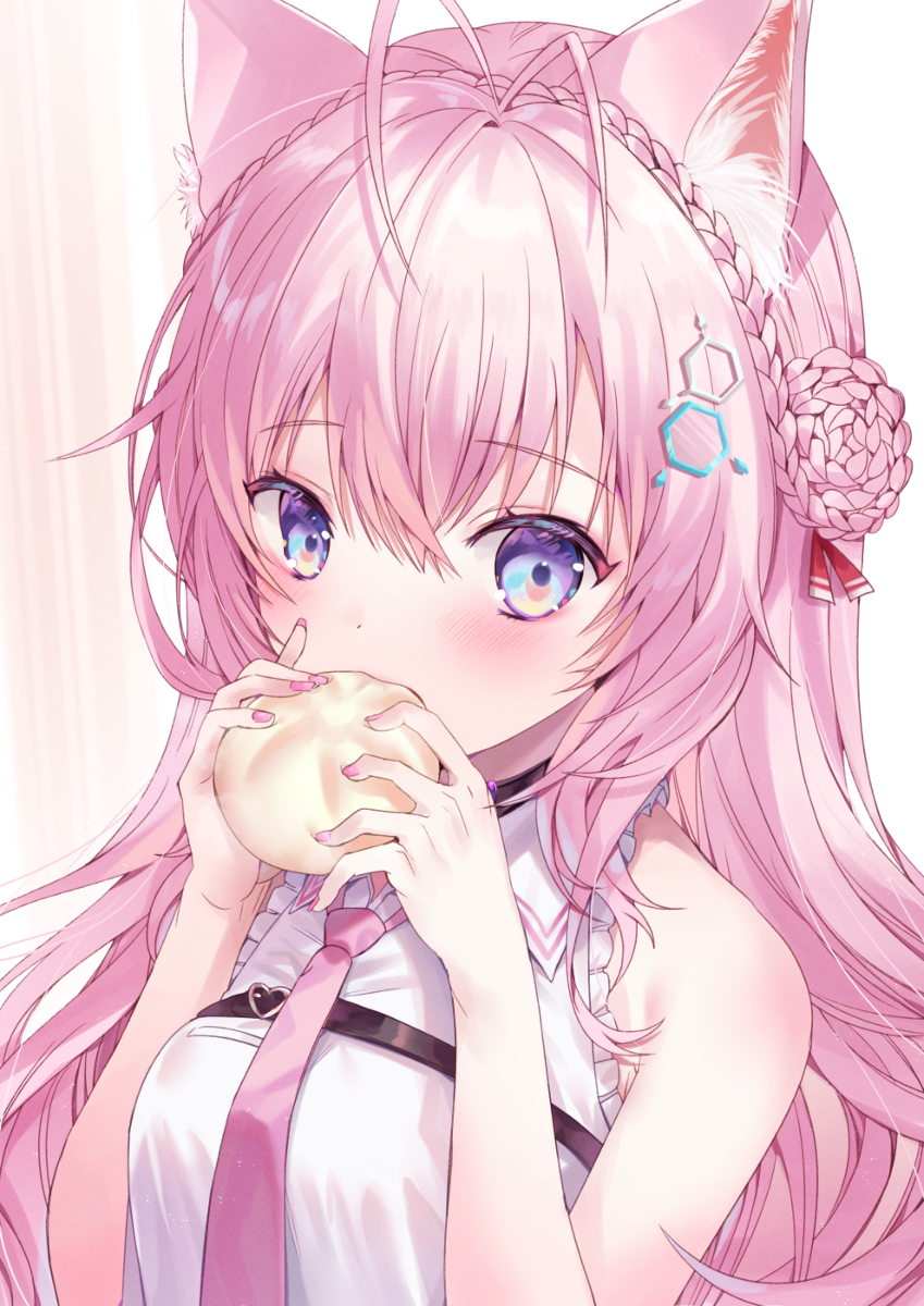 This is a pixiv picture whose title is 肉まん.