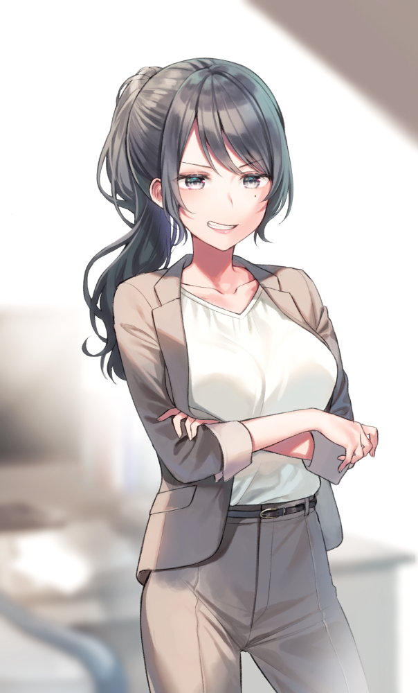 This is a pixiv picture whose title is 生徒想いの担任教師.
