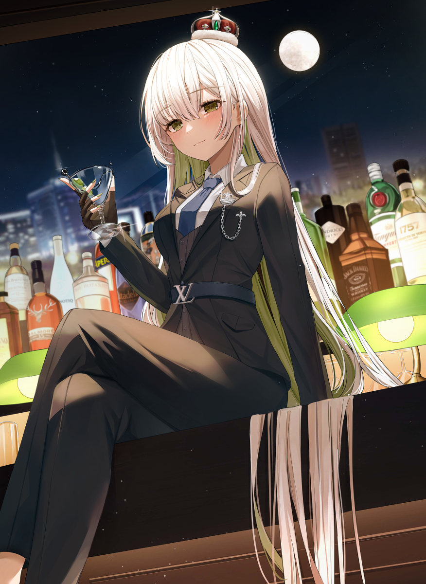 This is a pixiv picture whose title is Cocktail bar.