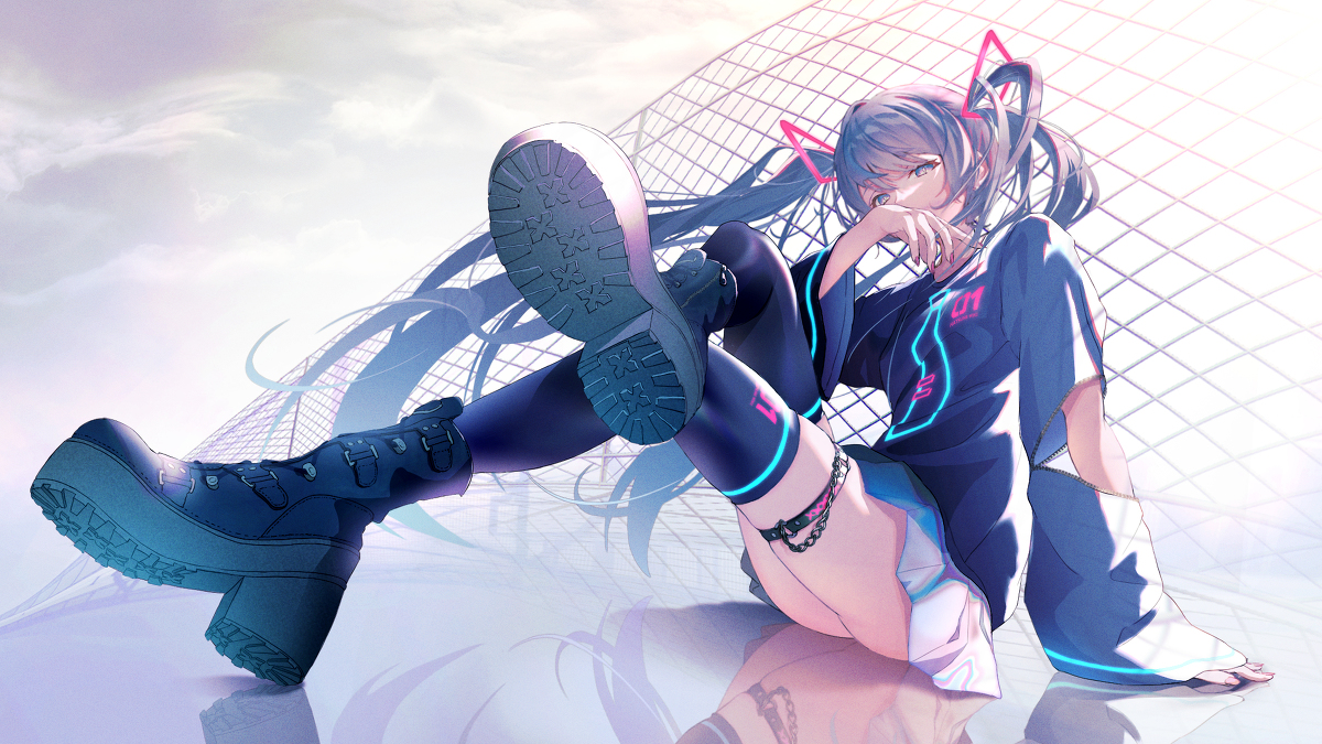 This is a pixiv picture whose title is Listen Flavor × 初音ミク.