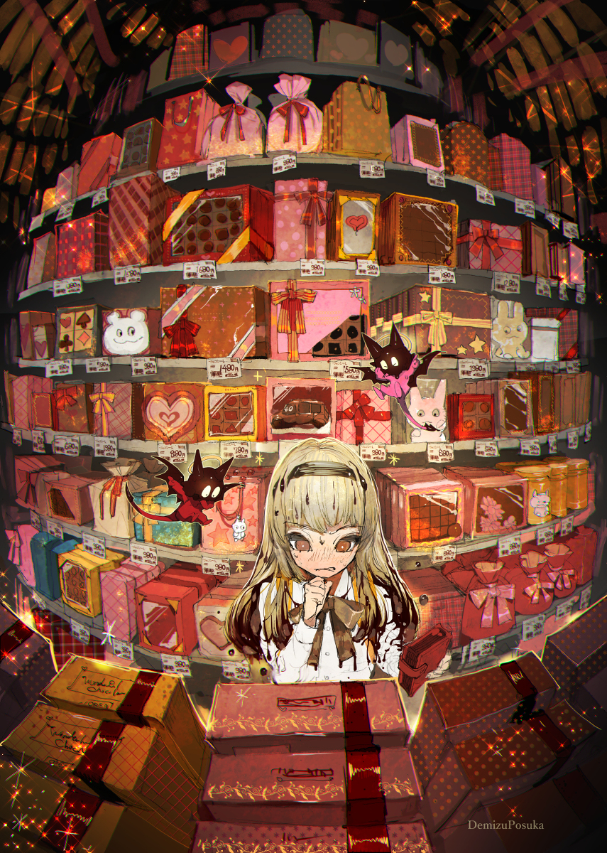 This is a pixiv picture whose title is 選びきれないチョコレート屋.