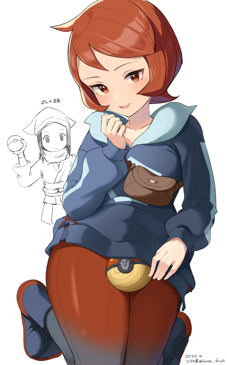 This is a pixiv picture whose title is ヒナツの太もも.