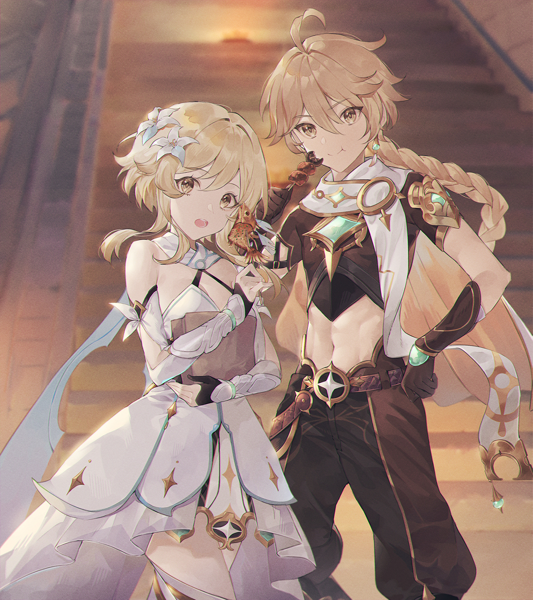 This is a pixiv picture whose title is ✨✨.