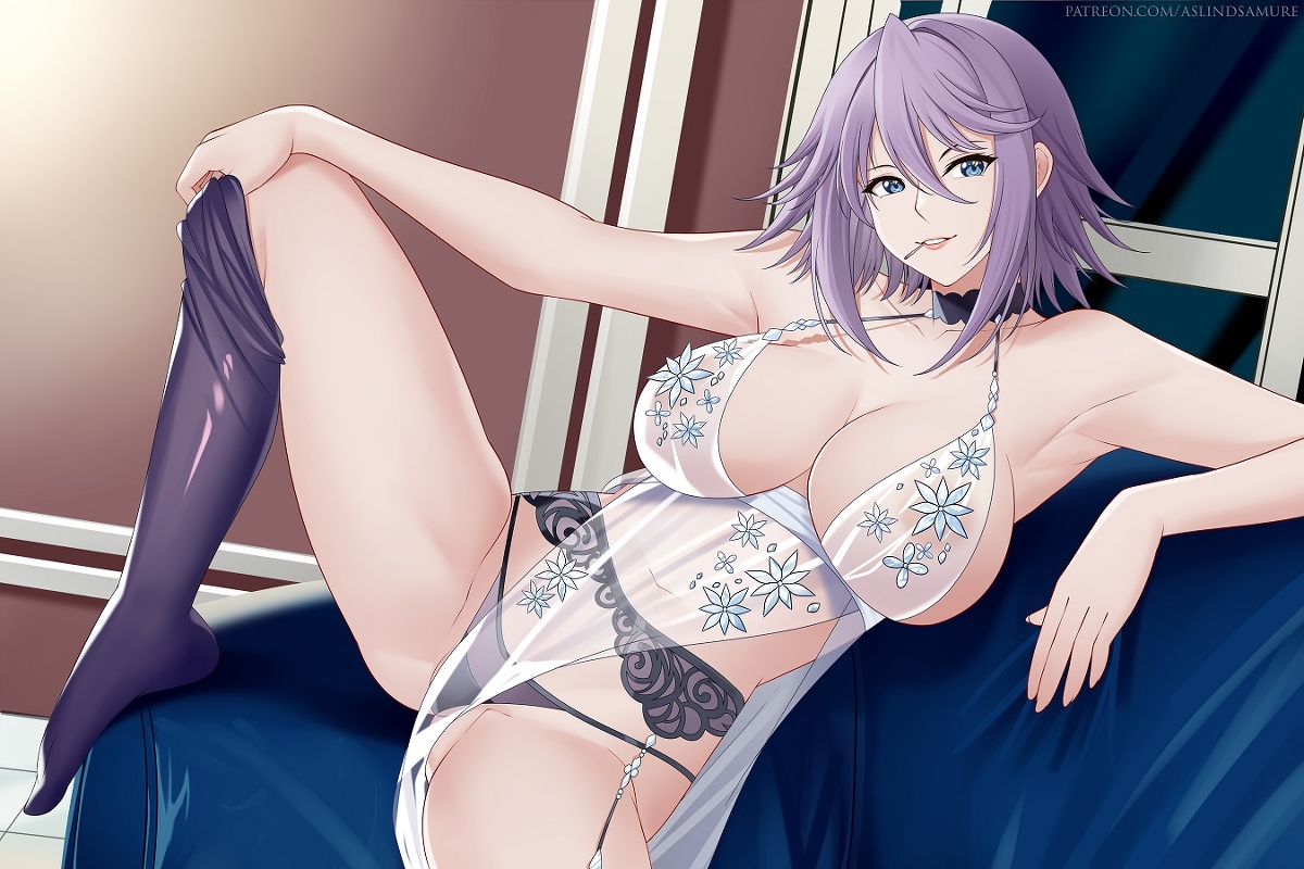 This is a pixiv picture whose title is Shirayuki Mizore - Commission 3.