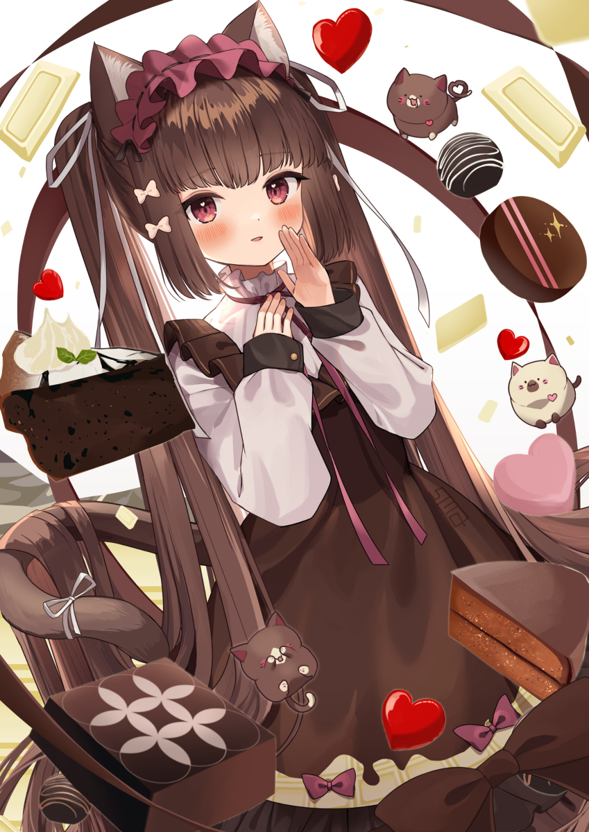 This is a pixiv picture whose title is 🍫.