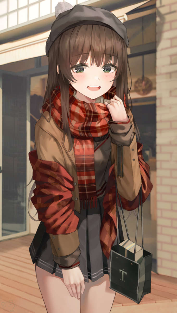 This is a pixiv picture whose title is 待った？.