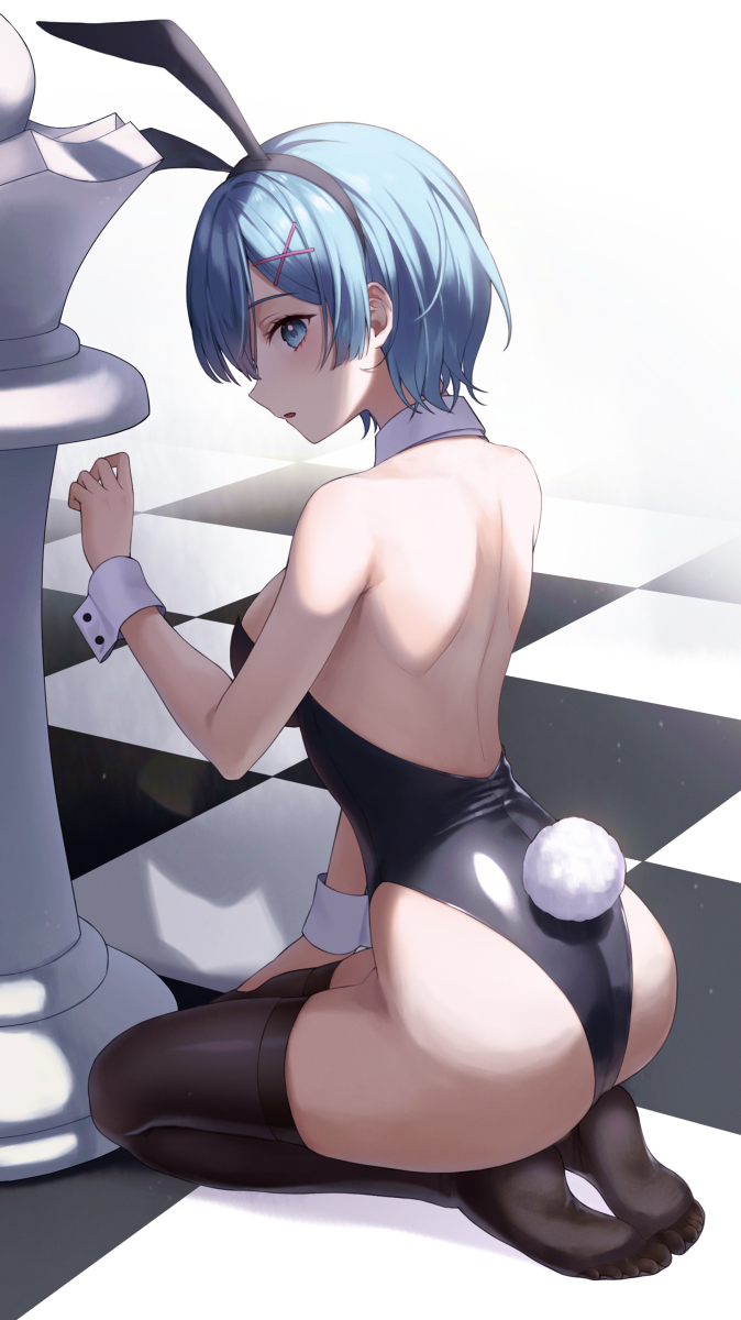 This is a pixiv picture whose title is 🐰.