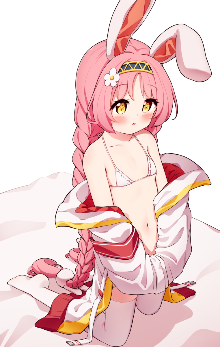 This is a pixiv picture whose title is 水着とバレンタイン。。.