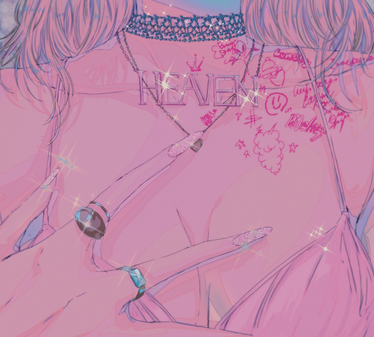 This is a pixiv picture whose title is 無題.