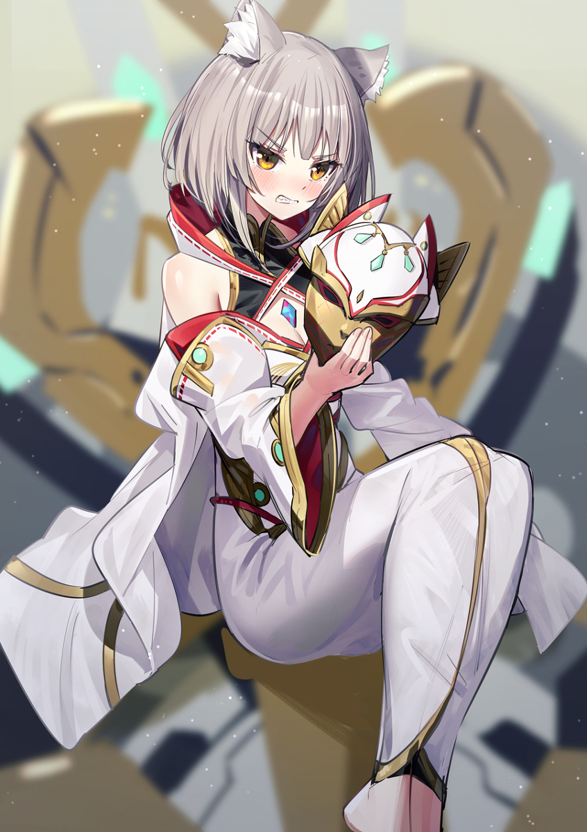 This is a pixiv picture whose title is ニア.