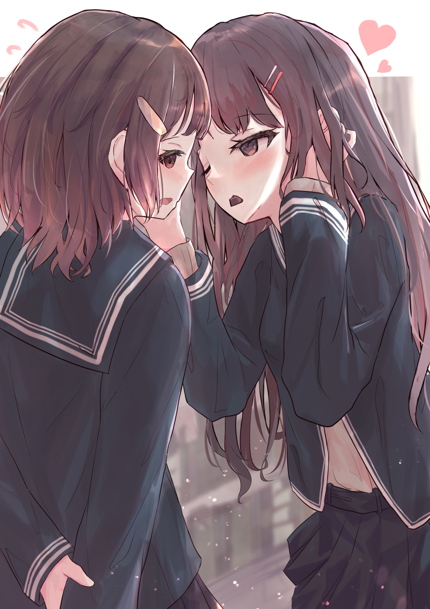 This is a pixiv picture whose title is これは友チョコだから....