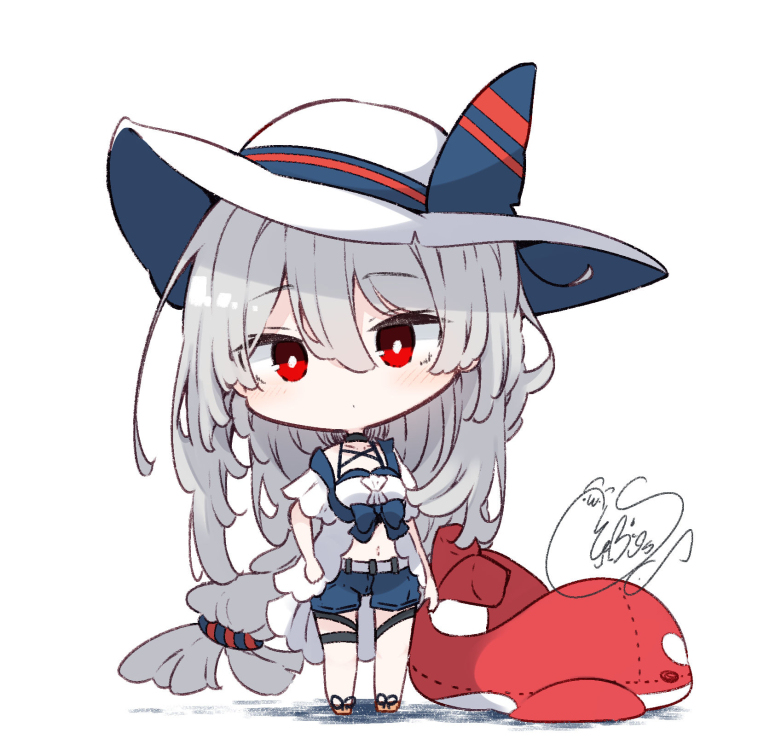 This is a pixiv picture whose title is スカジ.