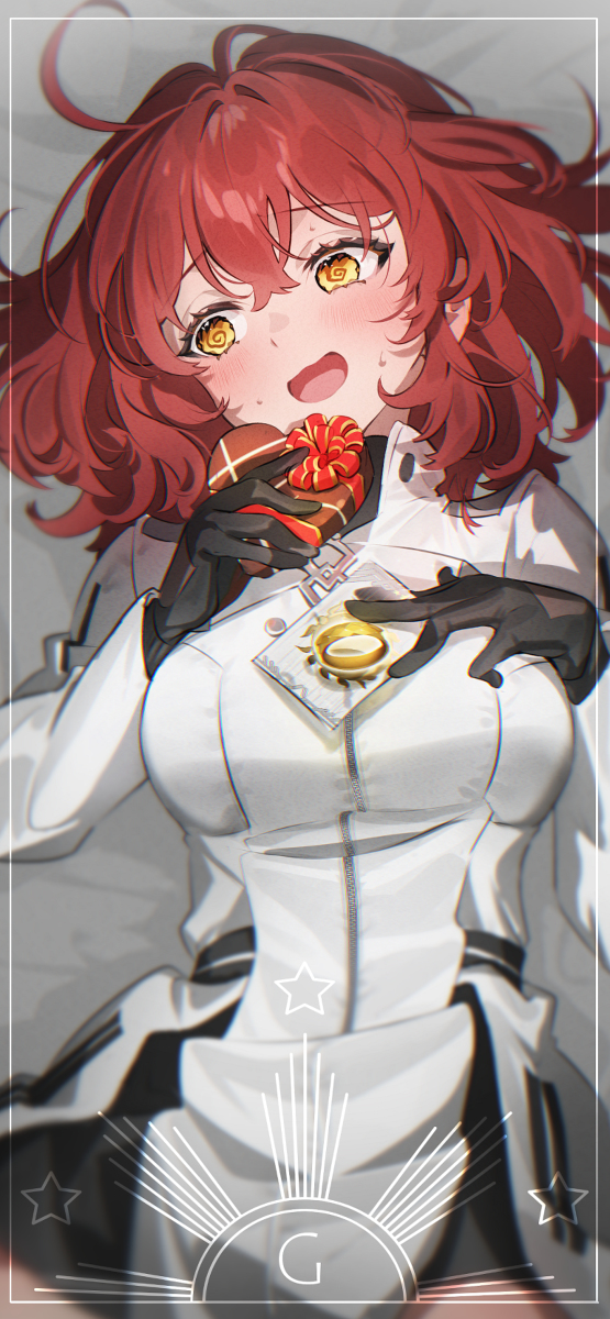This is a pixiv picture whose title is 🍫＋💍.
