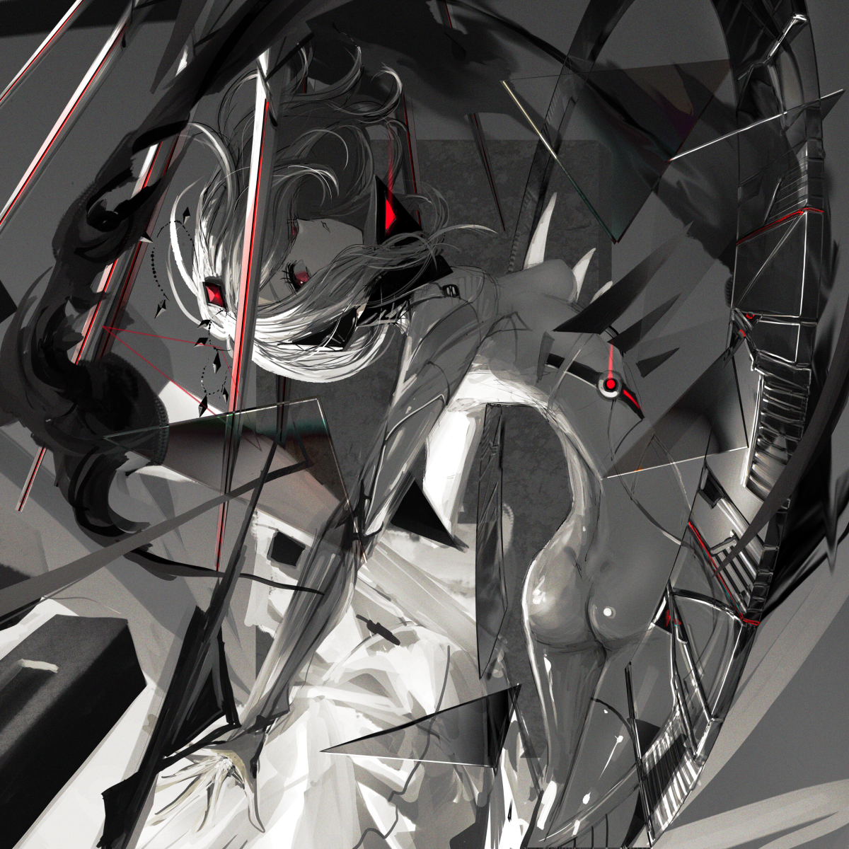 This is a pixiv picture whose title is J.