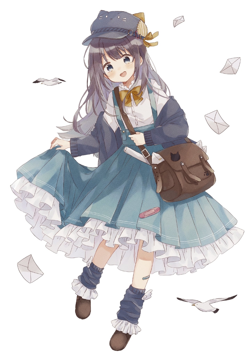 This is a pixiv picture whose title is 届け物✉️.