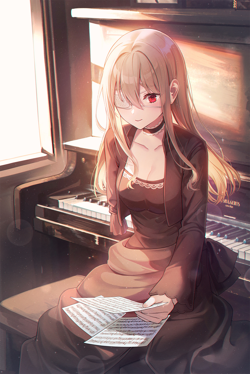 This is a pixiv picture whose title is 【仕事絵】もう戻れない日常.
