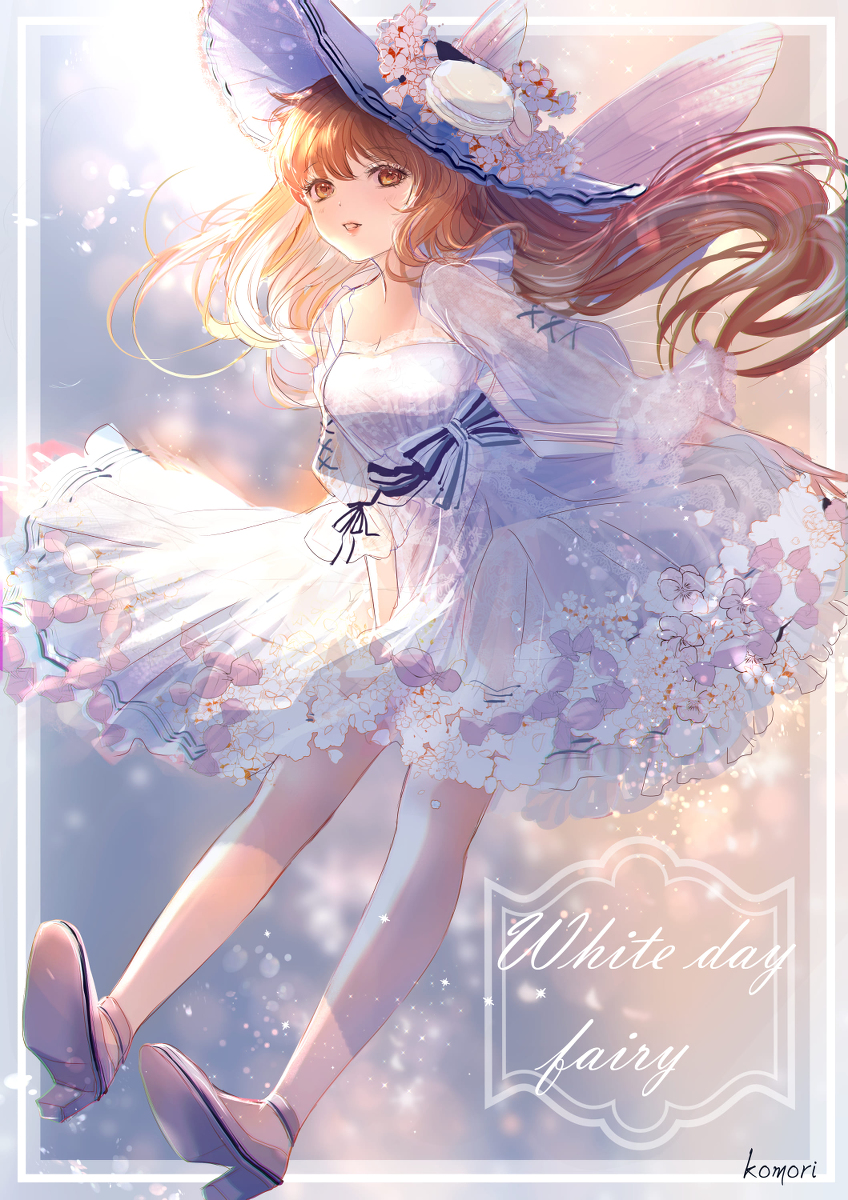 This is a pixiv picture whose title is White day fairy.