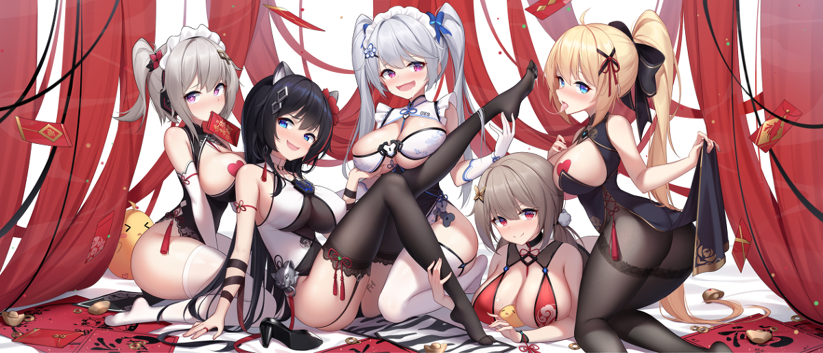 This is a pixiv picture whose title is 新年礼物3.