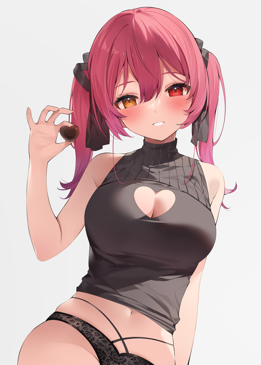 This is a pixiv picture whose title is ♥.