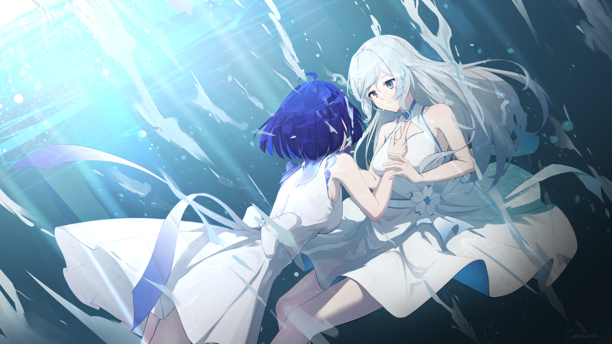 This is a pixiv picture whose title is 深海.