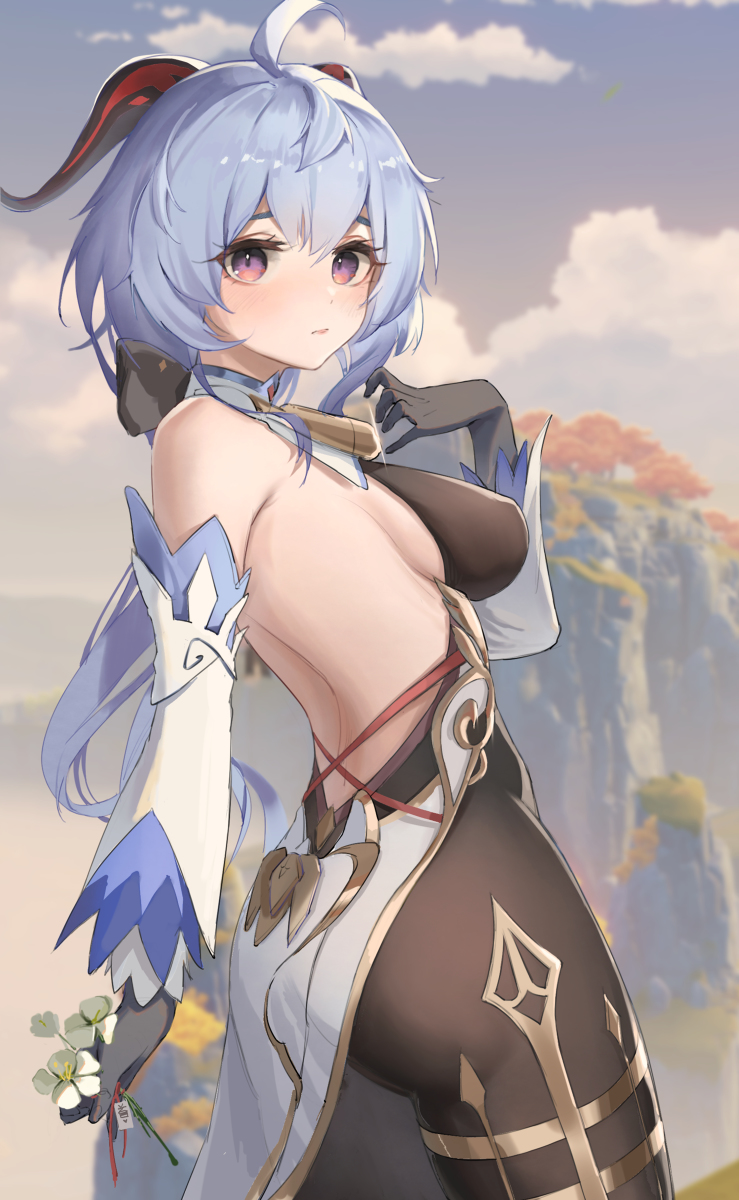 This is a pixiv picture whose title is 意中の人.
