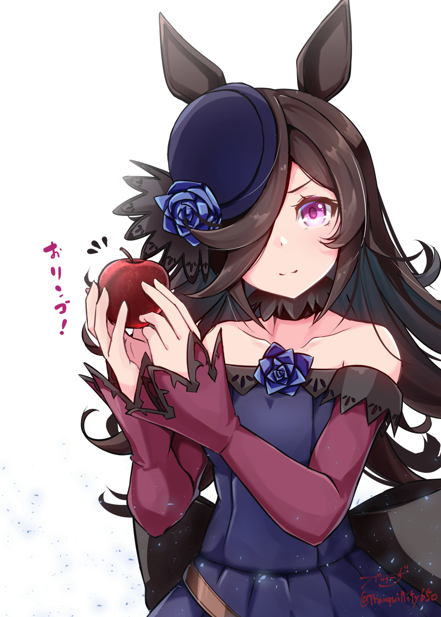 This is a pixiv picture whose title is おリンゴ！.