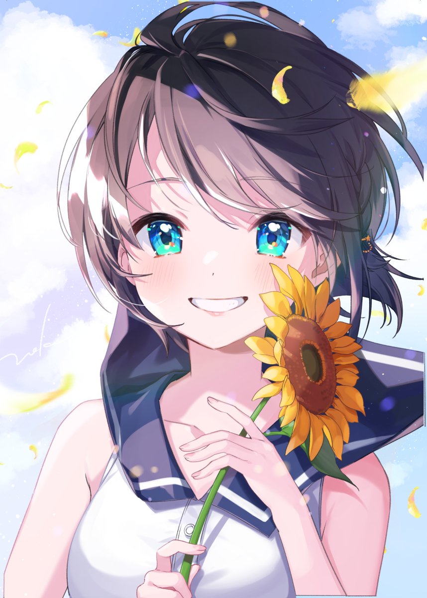 This is a pixiv picture whose title is 🌻2020.