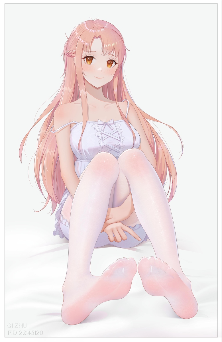 This is a pixiv picture whose title is 亚丝娜.