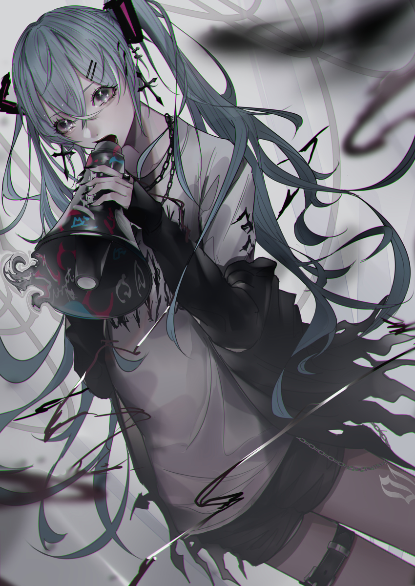 This is a pixiv picture whose title is 𝕸𝕴𝕶𝖀.