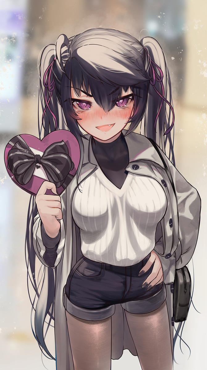 This is a pixiv picture whose title is 「 これあげる！！  」.