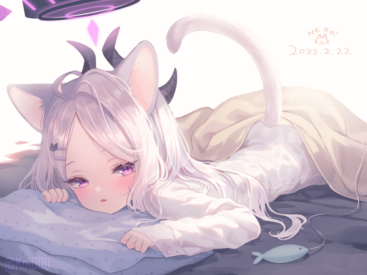 This is a pixiv picture whose title is ねこのひ.