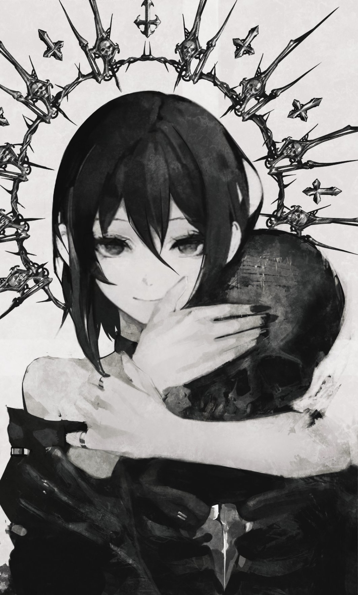This is a pixiv picture whose title is O.