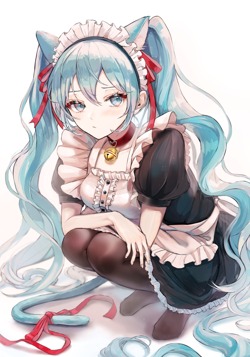 This is a pixiv picture whose title is ねこみみ.