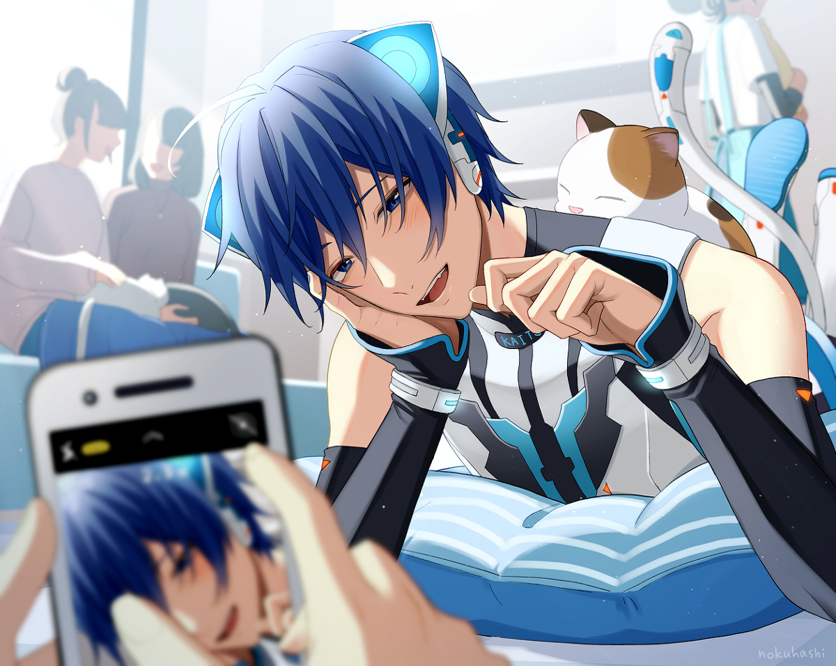 This is a pixiv picture whose title is 猫ﾁｬﾝ！！！！.