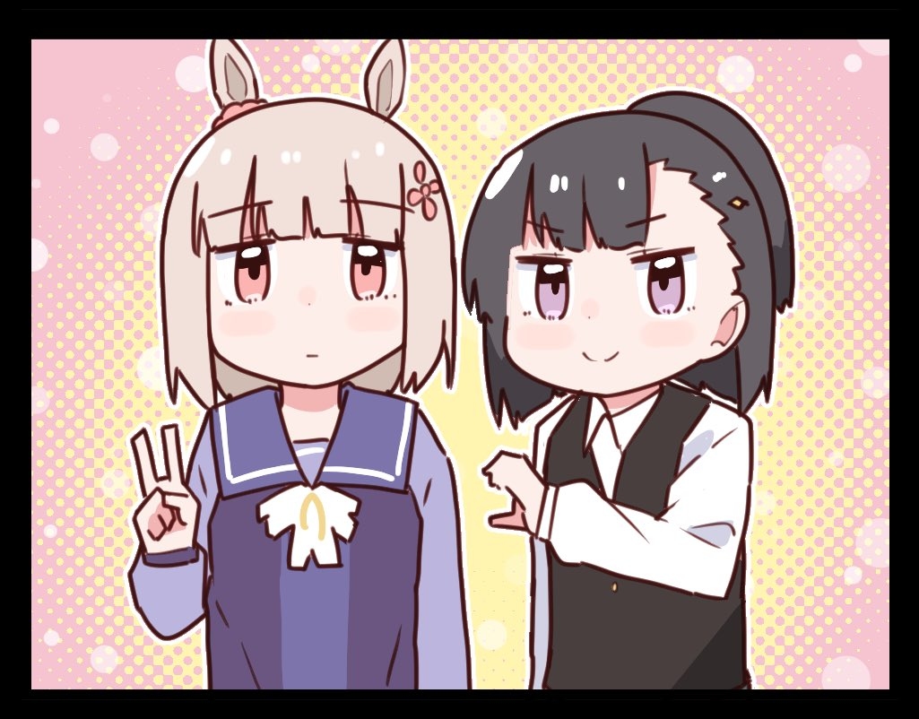 This is a pixiv picture whose title is 記念撮影.