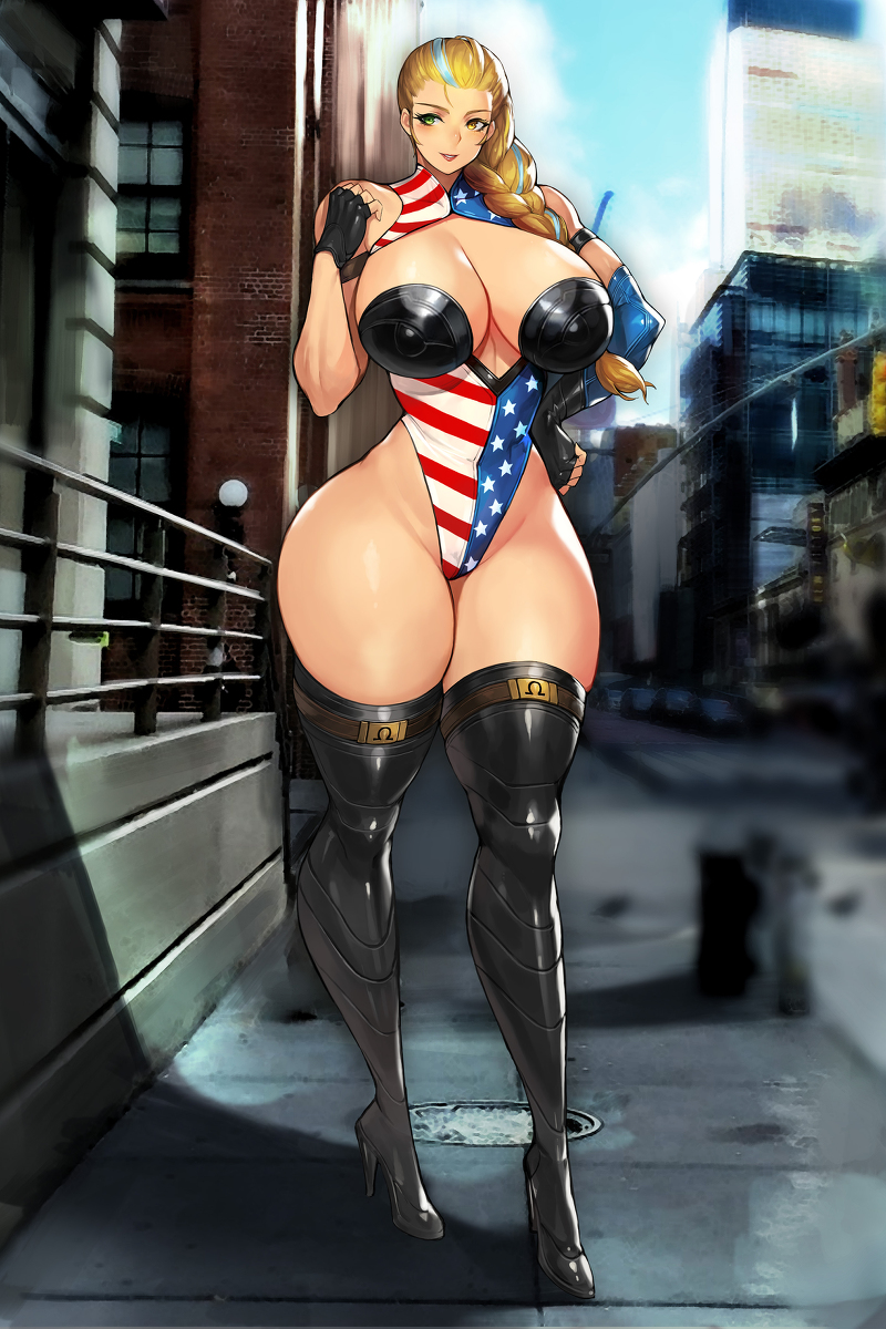 This is a pixiv picture whose title is Patriotika_NC.