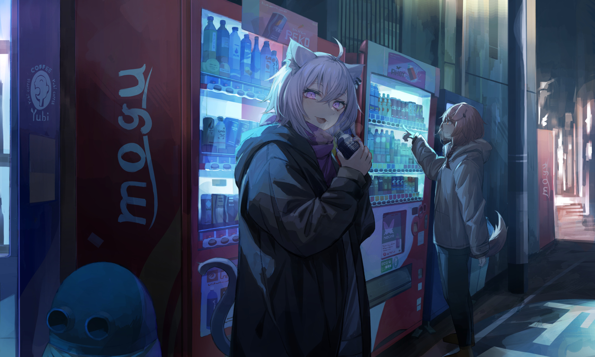 This is a pixiv picture whose title is mogu mogu.