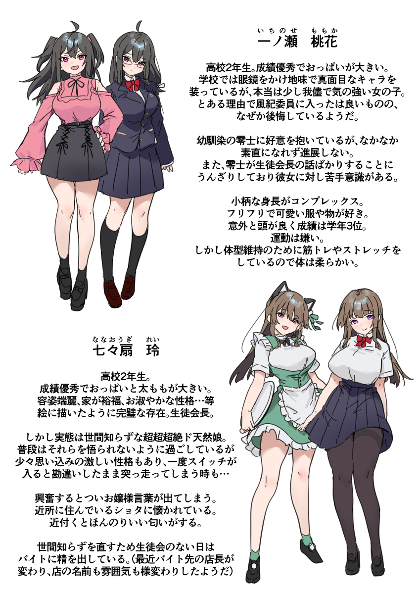 This is a pixiv picture whose title is リニューアル設定.